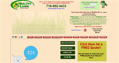 Desktop Screenshot of mybuffalolawncare.com